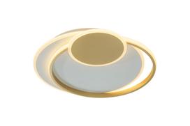 Šviestuvas lubų Domoletti Rubi 2200424, LED, 4000 °K, 0 x 42 W, aukso sp.
