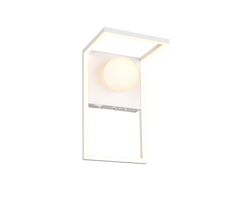 Šviestuvas sieninis Trio Arola, LED, 2300 - 4000 °K, 1 x 11 W, balta sp. / balta sp.