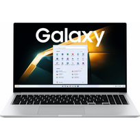 Laptop Computer Samsung Galaxy Book4, Platinum Silver, Core 5 120U, 16GB RAM, 512GB SSD, DE