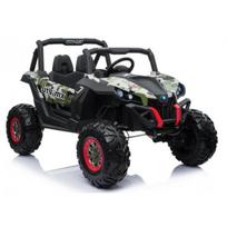 Dvivietis vaikiškas elektromobilis Buggy XMX603, juoda/žalia