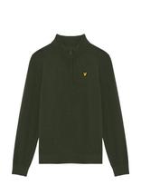 Lyle & Scott - 1/4 Zip Jumper - Megztinis - Chaki spalva