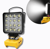 Akumuliatorinis prožektorius suderinamas su DeWalt 20V baterijomis 4800LM