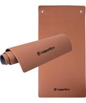 Mankštos kilimėlis inSPORTline Aero Advance 140 x 60 x 0,9 cm - Mocha mousse-šedá