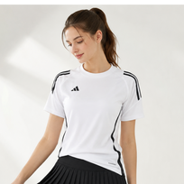 Padelio marškinėliai ADIDAS Tiro24 Women Balta