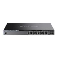 TP-LINK  SG6428X Omada 24-Port Gigabit Stackable L3 Managed Switch with 4 10GE SFP+ Slots | SG6428X  | 4895252501476