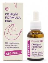 Enecta CBNight Formula PLUS Kanapių Aliejus su Melatoninu (500 mg, 30 ml)