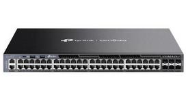 TP-LINK SG6654X Omada 48-Port Gigabit Stackable L3 Managed Switch with 6 10G Slots | TP-LINK