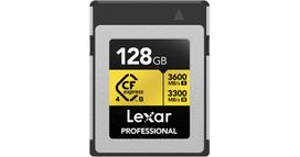 Lexar atm.korta CFexpress 4.0 Pro Gold  128GB R3600/W3300 Type B