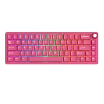 ROYAL KLUDGE R65 Berry Red, Cream Switch, US