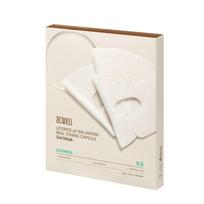 Gelinė veido kaukė su saldymedžio ekstraktu "Licorice pH Balancing Real Toning Capsule Gel Mask", Acwell 34g x 4vnt.
