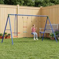 Lauko supynes įvairiaspalvės 330 x 185 x 185 cm
