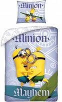 Vaikiškas patalynės komplektas Minions, 140x200, 2 dalių