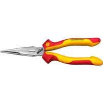Replės smailianosės Wiha 26720 Plieninės Raudonai Geltonos 160mm