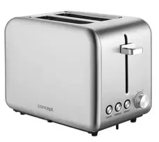 Skrudintuvas Concept Solution TE2050 — 2 griežinėliai, 950 W, nerūdijantis plienas, 280×160 mm