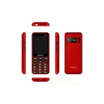 Mobiola MB900 Raudonas Dual SIM 2G Senjorų Telefonas su 2.4 colių Ekranu, 0.3 MP Kamera, FM Radiju, SOS Mygtuku
