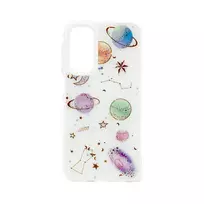 iLike Samsung Galaxy A15 Epoxy Cartoon Cover White