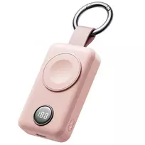 Joyroom JR-WQW01 Belaidis Power Bank 2000mAh 3W, skirta Apple Watch, rožinė