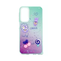 iLike Samsung Galaxy A15 Epoxy Cartoon Cover Mint