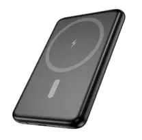 Hoco J140A Tony PD20W Ultra-Thin Magnetic Power Bank (5000mAh) Black