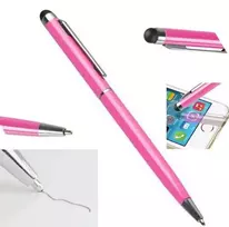 iLike PN1 Universal 2-in-1 Capacitive Touch Stylus with Ballpoint Pen for Smartphone and Tablet PC - Pink