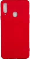 Evelatus Samsung Galaxy A20s Nano Silicone Case Soft Touch TPU Red