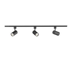 Philips - Kryptinis šviestuvas bėginėje sistemoje EASYLINK 3xGU10/7W/230V 1m juodas