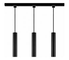 Philips - Pakabinamas šviestuvas ant laido bėginėje sistemoje EASYLINK 3xGU10/7W/230V 1m juodas