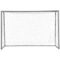 Futbolo vartai Sportnow 300x200x120cm., sidabrinės spalvos
