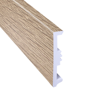 Polimerinė grindjuostė STIQ XL STX810 WOOD, Hanojaus ąž. Sp. 270, 220 x 8 x 1,5 cm
