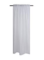 Dieninė užuolaida CRYSTAL CHIC, su juosta, baltos spalvos, 140 x 270 cm