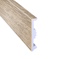 Polimerinė grindjuostė STIQ XL STX810 WOOD, Baselio ąž. Sp. 131, 220 x 8 x 1,5 cm