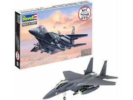 Revell - McDonnell Douglas F-15E Strike Eagle & bombs dovanų komplektas, 1/144, 73972