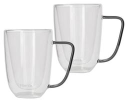 Dvigubo stiklo puodelių rinkinys Homla Cembra Basic, skaidri sp., 0.25 l