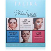 Talika Patch Me If You Can tekstilinių veido kaukių rinkinys akių ir lūpų sričiai 3x1 vnt.