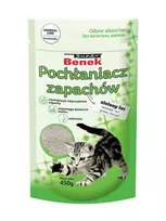 Kvapą sugeriančios granulės CERTECH Super Benek Green Forest 450 g – amoniako ir augintinių kvapų neutralizavimui