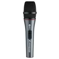 Vokalinis kondensatorinis mikrofonas Sennheiser E865‑S, superkardioidinis, su įjungimo/išjungimo mygtuku