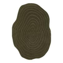 Tamsiai žalios spalvos kilimas 160x230 cm Pebble – ESTE