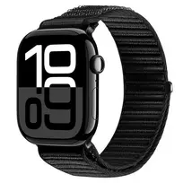 Dux Ducis Apple Watch 42/44/45/46/49mm YE Nylon Braided Loop Wrist Strap Black