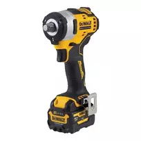 DEWALT DCF901P1G-QW 12V XR Bešepetėlis Belaidis Smūginis Veržliaraktis 1/2 inch Kvadratinis Kūgis 340 Nm 2850 RPM 1x3.0Ah Li-ion Įkroviklis Dėklas Juoda/Geltona