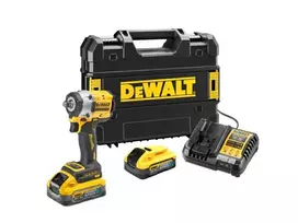 DEWALT 18V XR Compact UD Wrench 1/2 inch 2x5Ah Powerstack