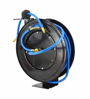 AWTOOLS Automatinis atsukamas žarnos būgnas 15m 10x16mm armuota PVC žarna sieninis laikiklis
