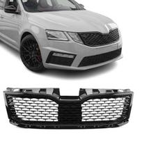 WR Priekinės Grotelės skirtos Skoda Octavia MK3 (17-20) facelift, juodos blizgios
