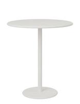 Blomus - Outdoor Side Table - 45 Cm, Ø 40 Cm - Stay - Silk Gray - Lauko stalas - Balta
