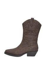 ONLY - Onlbronco-3 Pu Mid Cowboy Boot - Kaubojų batai - Ruda