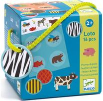 Žaidimas DJECO LOTO Plunksna ir kailis