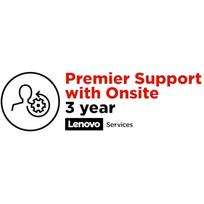 Lenovo Garantija 3Y Premier Support Upgrade 5WS1B38518, 3 metai, vietoje, kitą darbo dieną, dalys ir darbas