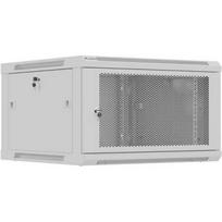 Lanberg sieninis montavimo kabinetas 19" 9U WF01-6606-23S, 60cm, 60cm, 37.9cm, 6U, pilkas, vienos durys