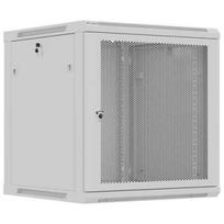 Lanberg sieninis montavimo kabinetas WF01-6612-23S, 19", 12U, 600x600, RAL7035, vienvėrės durys