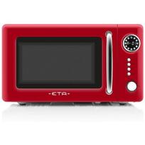 Eta mikrobangų krosnelė ETA321090030, 20 L, 700 W, Laisvai pastatoma, Raudona, 5 galios lygiai, 12 programų