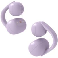 Sony LinkBuds Clip WF-LC900, 9h, 37h su įkrovimo dėklu, Bluetooth 5.3, IPX4, atviras dizainas, levandų